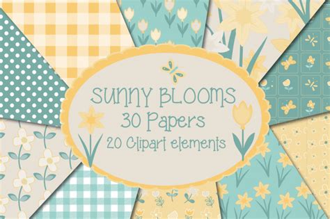 Download Free Sunny blooms, Bumper pack Cameo